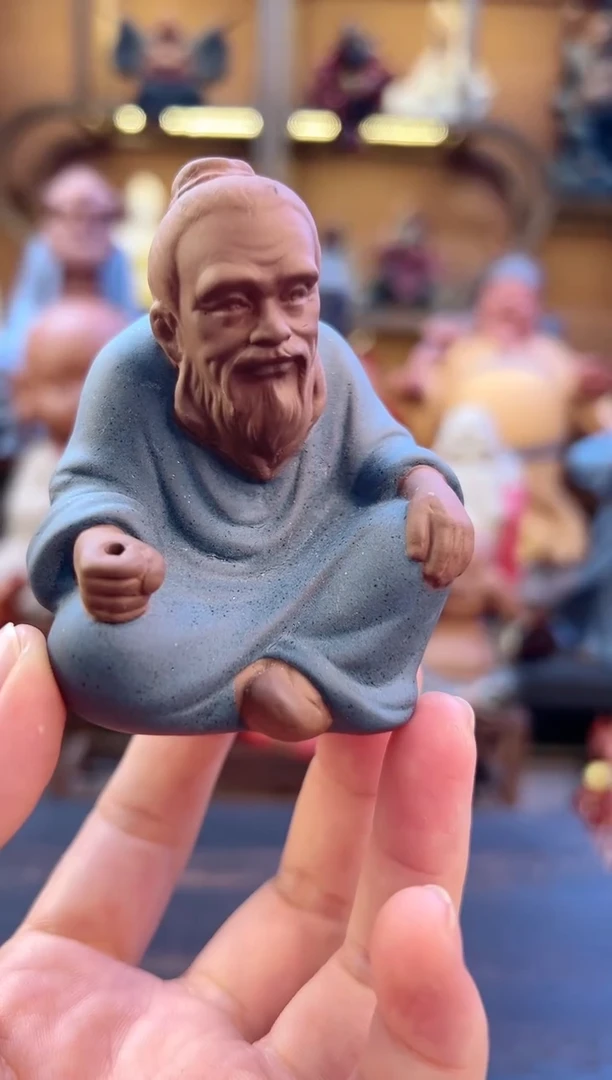 紫砂茶宠器闵茶宠摆件