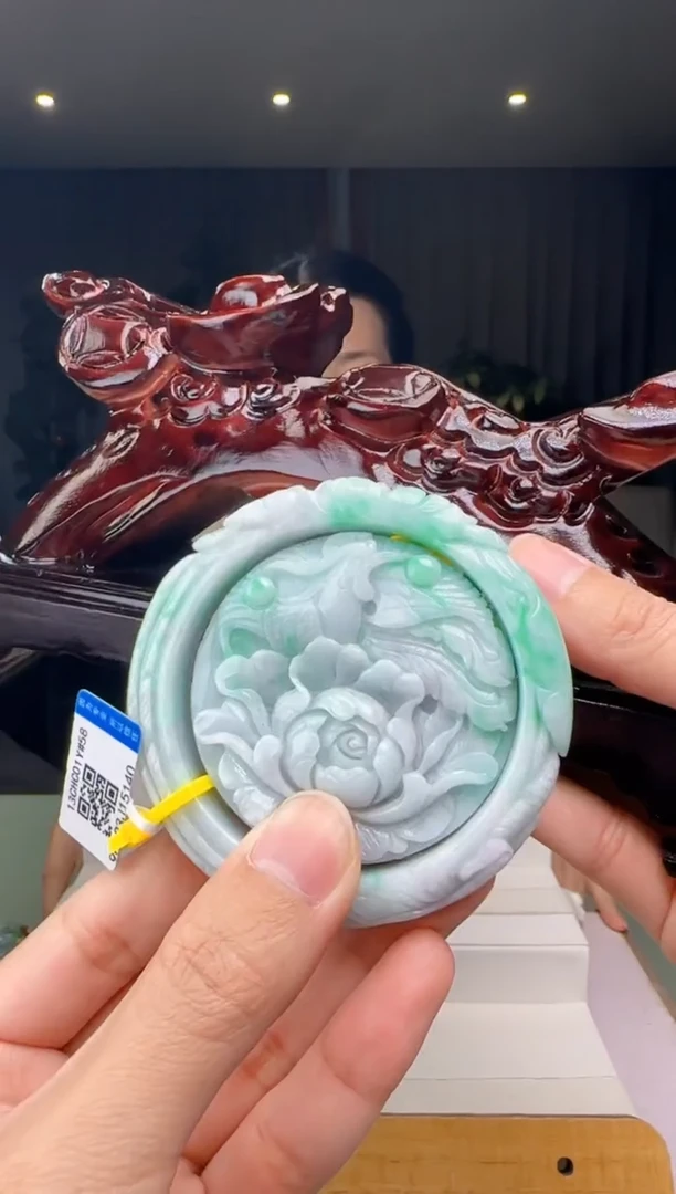 【闪购商品】翡翠手镯未镶嵌一套+底座XM@@960Q3J15140