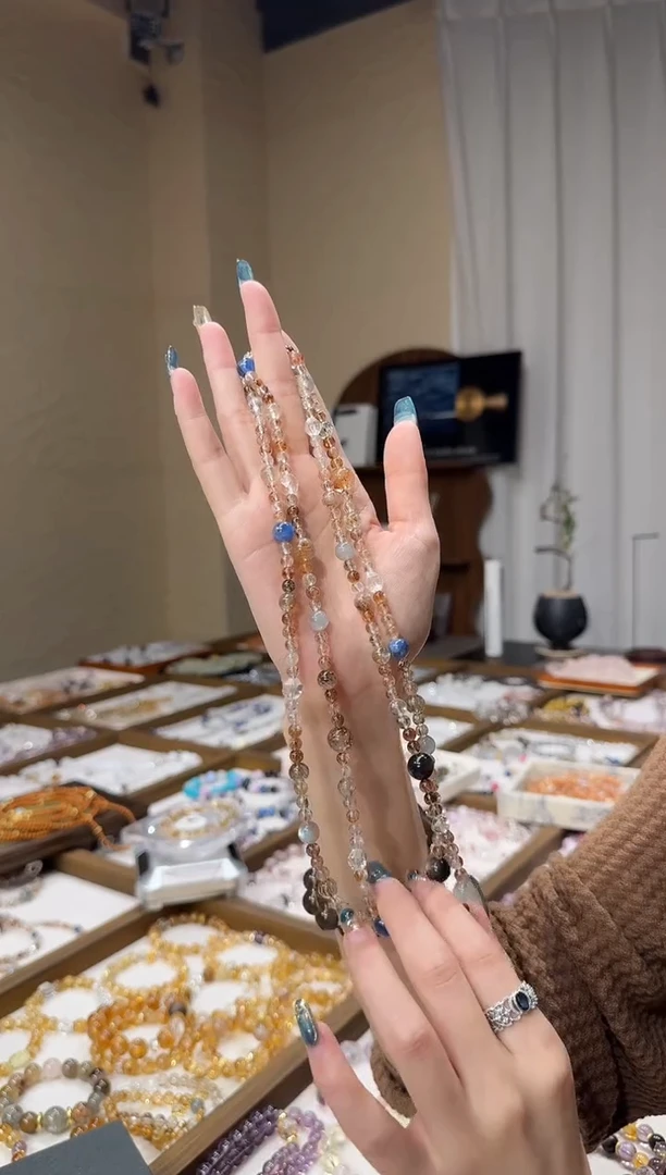 水晶摆件未镶嵌万贯 黑金超三圈