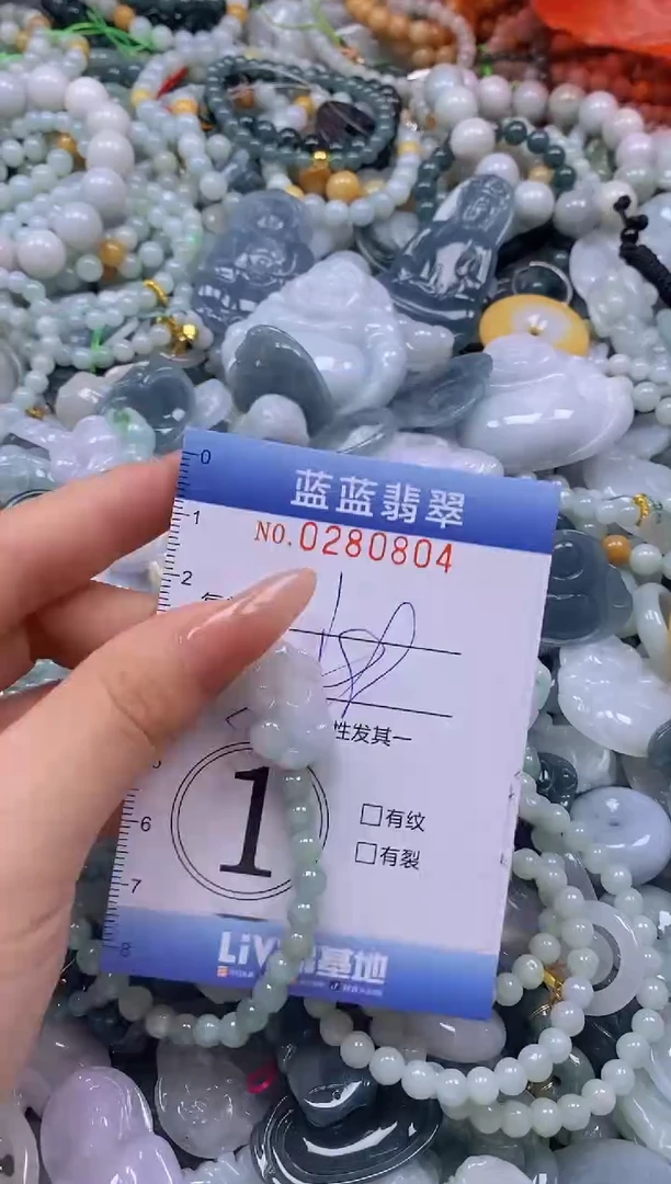 翡翠未镶嵌颈饰闪购0280804多样性发其一