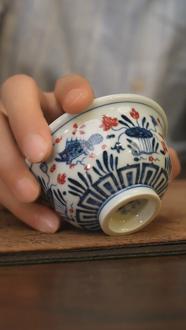 瓷片柴窑青花破价福利