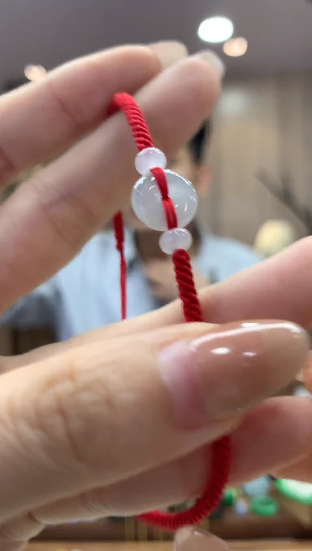 未镶嵌手绳翡翠手绳