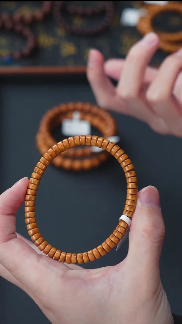 手串紫金鼠实心纯色药片6