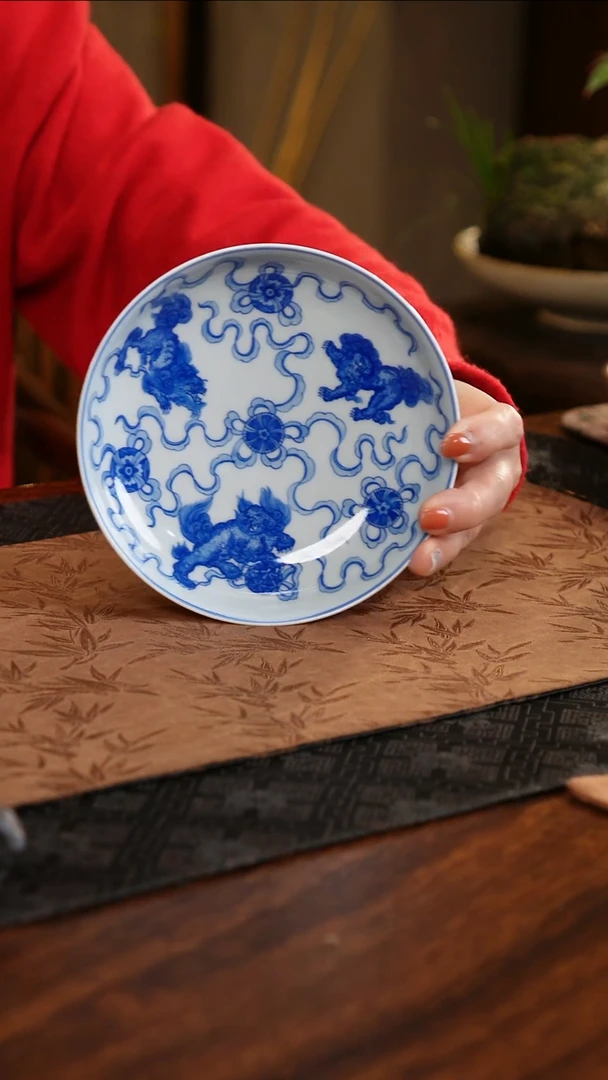 【闪购商品】杯子狮子绣球壶承