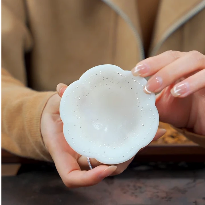 银滴彩花口杯ZXT0003