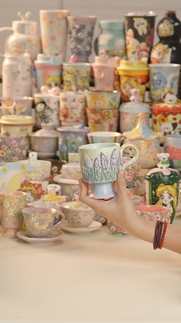 其他景德镇釉下彩手绘设计师款陶瓷