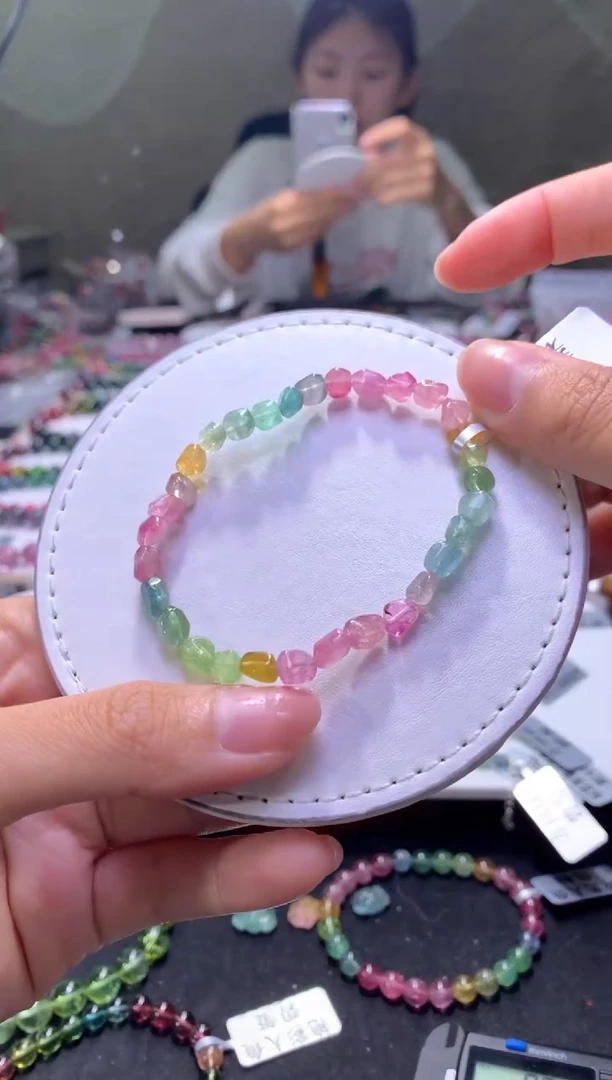 未镶嵌手串碧玺A143【天然碧玺】