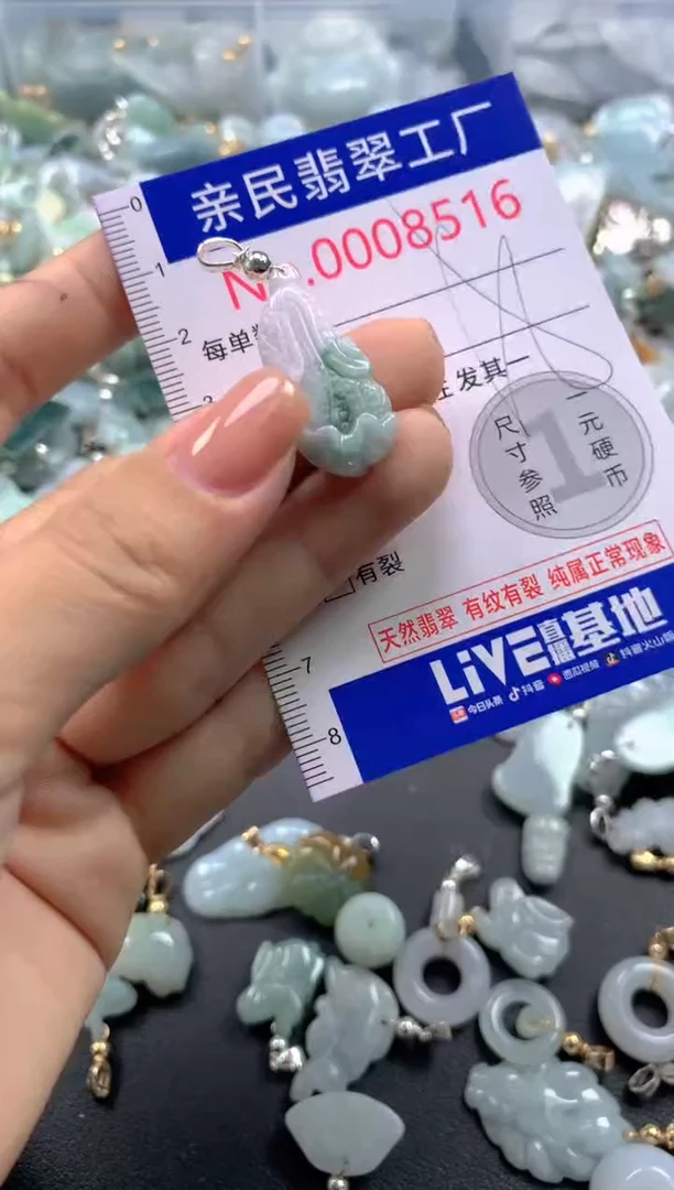 颈饰未镶嵌翡翠8516