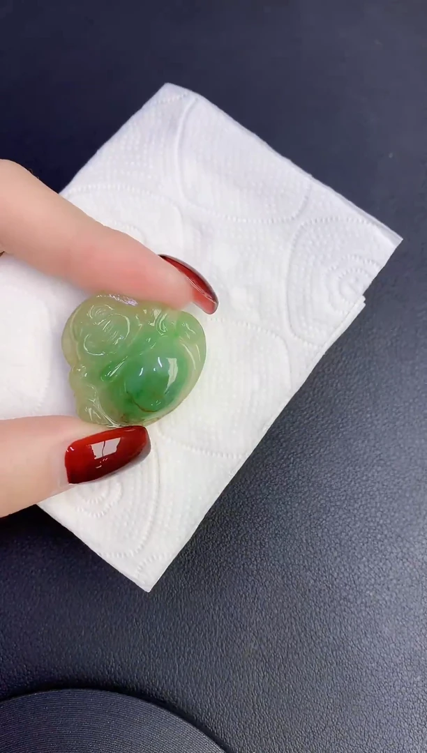 颈饰未镶嵌翡翠缅甸天然翡翠A货