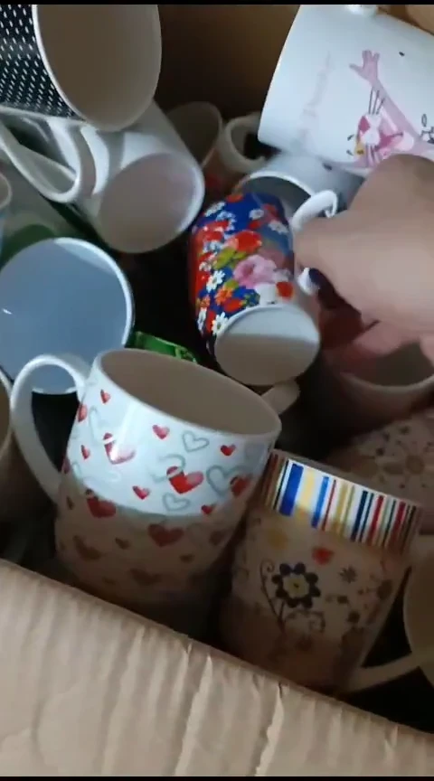 瓷马克杯随机发四个