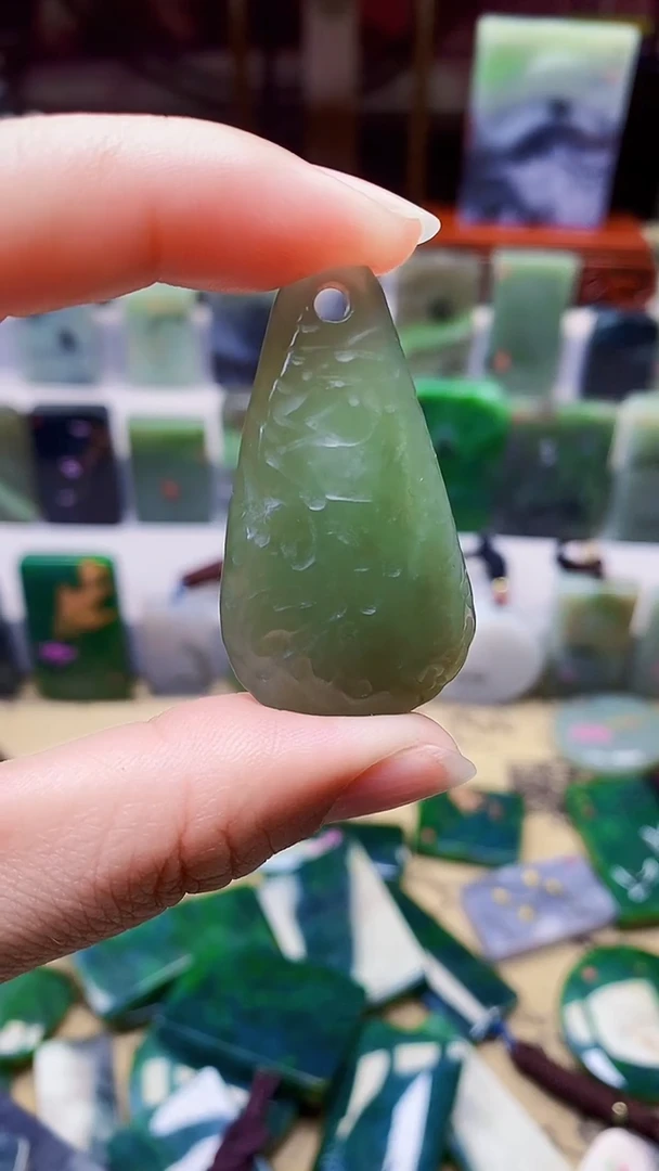 【闪购商品】和田玉挂件未镶嵌17