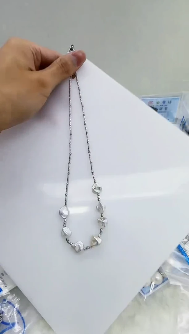 银S925镶嵌淡水珍珠DA珍珠 y158