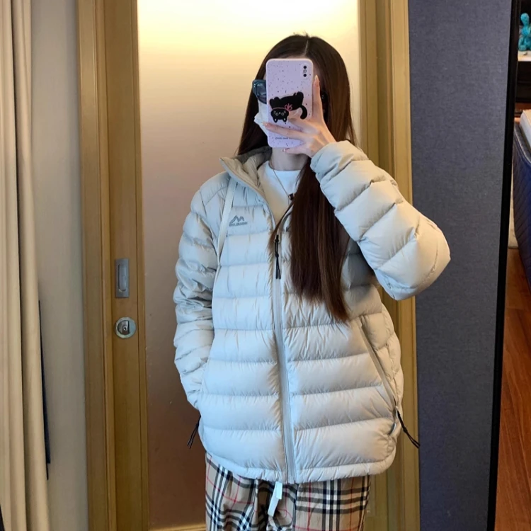 宽松百搭2025年冬季新款排骨棉服女连帽小个子韩系棉衣棉袄厚外套