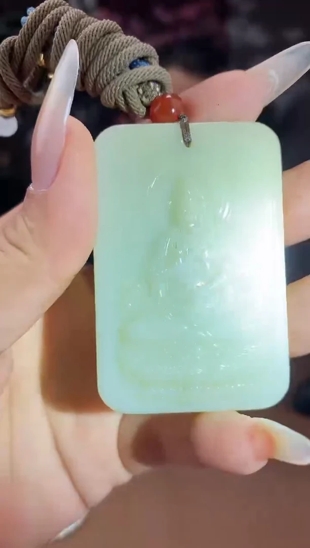 和田玉未镶嵌颈饰A822