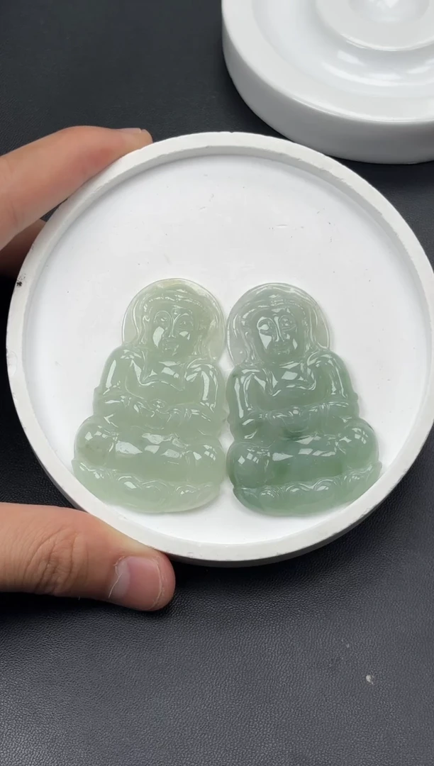 颈饰未镶嵌翡翠K372-984观音多样性发一