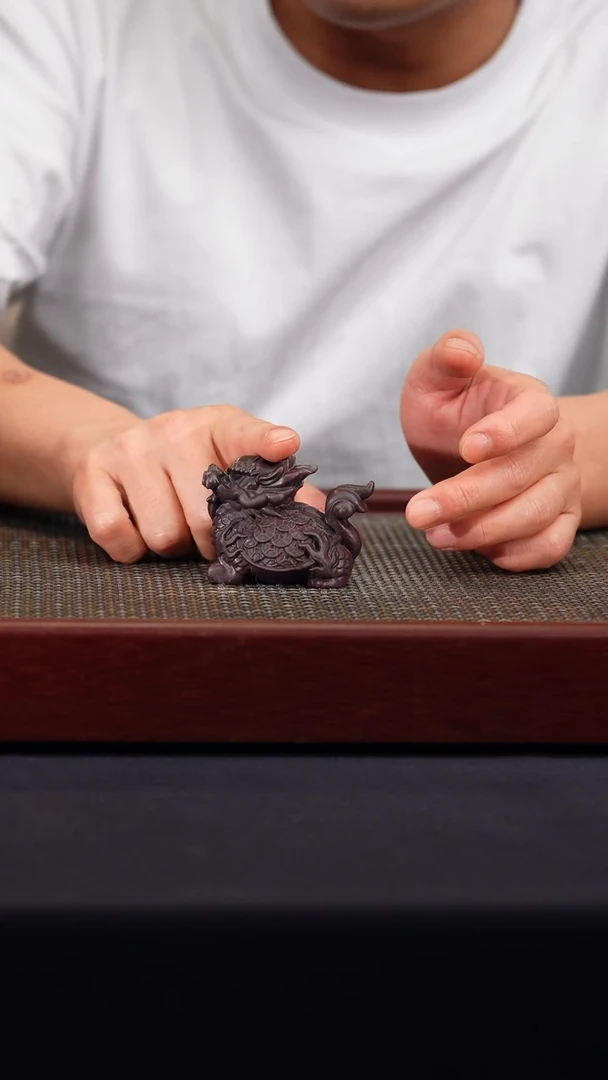 茶壶紫砂宜兴原矿紫砂茶宠