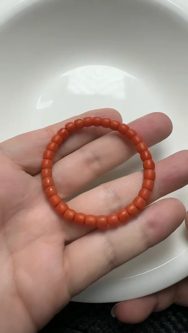 未镶嵌手串南红玛瑙南红切片手串7m+
