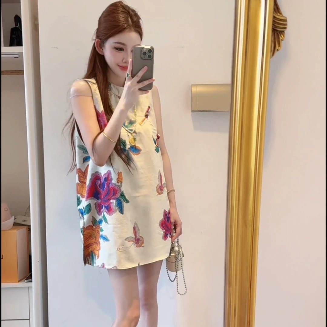 2608【花蔓】新中式国风气质上衣 衣长75