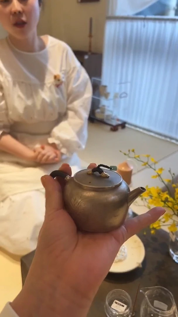 茶道摆件0000银壶100ml5780