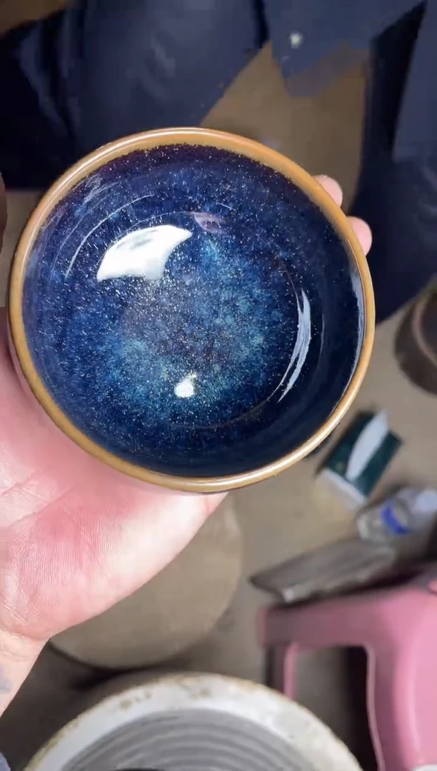 【闪购商品】茶盏名家刘有良建盏（带证书礼盒）5