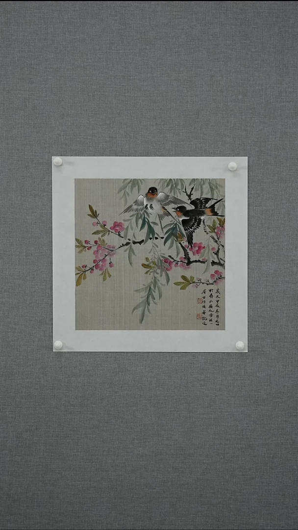 【闪购商品】绘画周一鸣-花鸟-1平尺-01