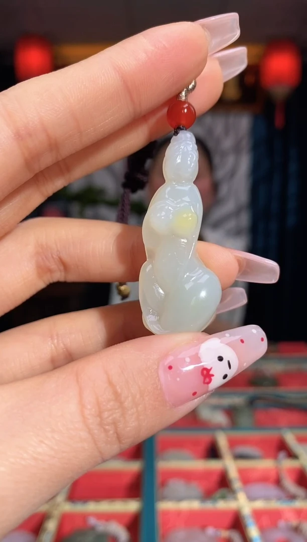 【闪购商品】和田玉颈饰未镶嵌玉美人