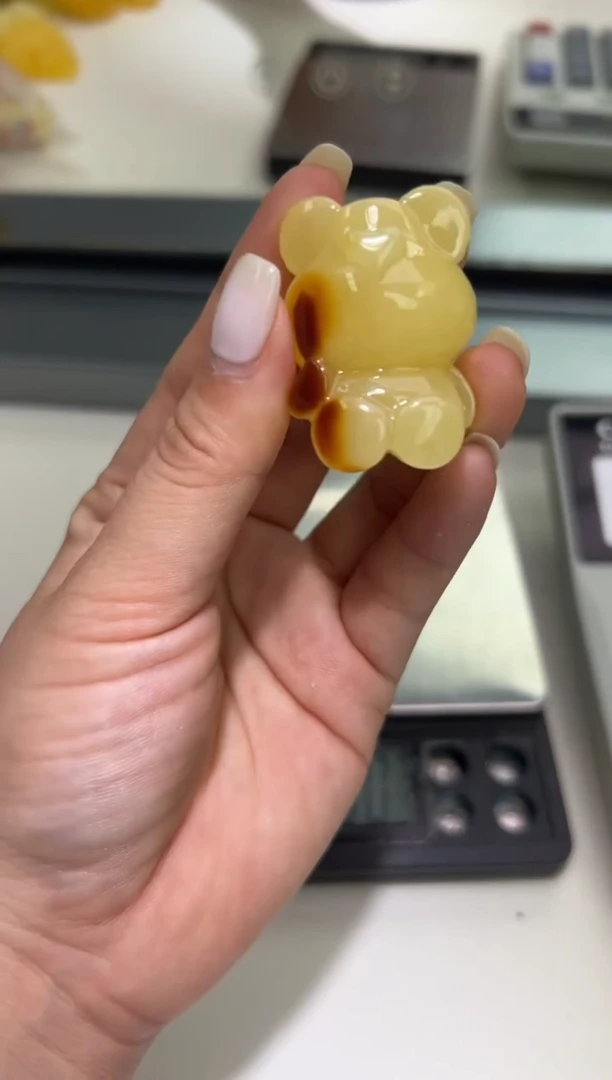 裸石琥珀未镶嵌琥珀蜜蜡吊坠