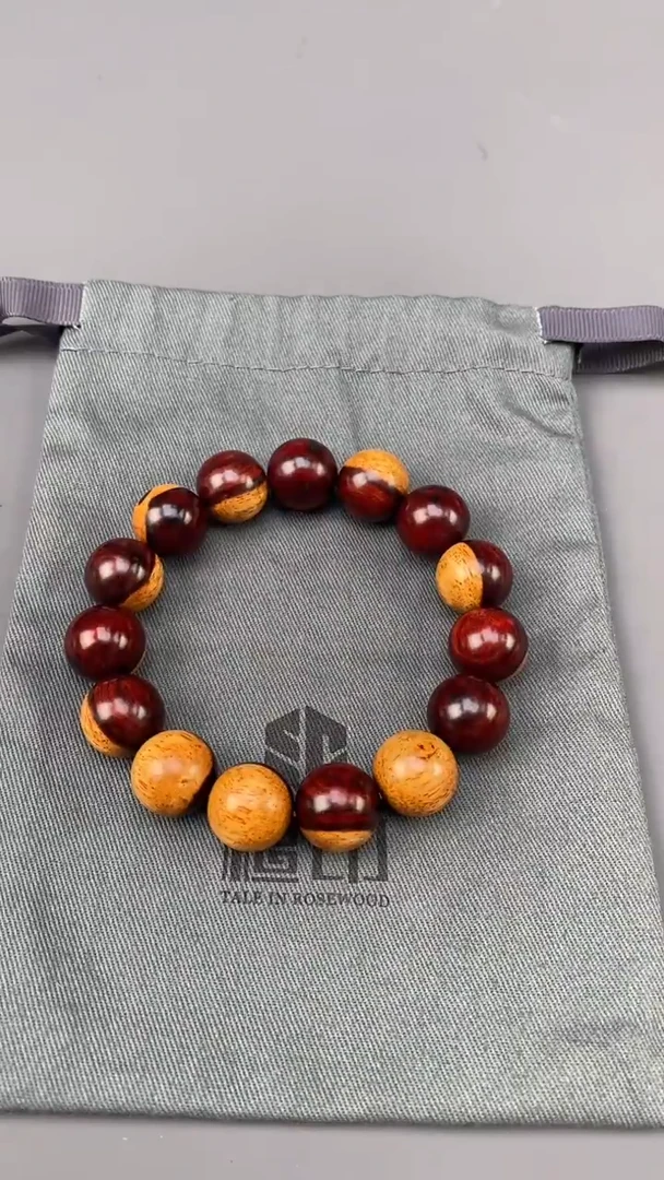 檀香紫檀（小叶紫檀）手串/手链印度小叶紫檀 1.5