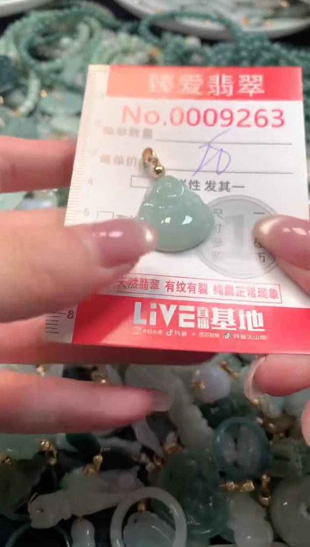 吊坠(不含链)未镶嵌翡翠9263