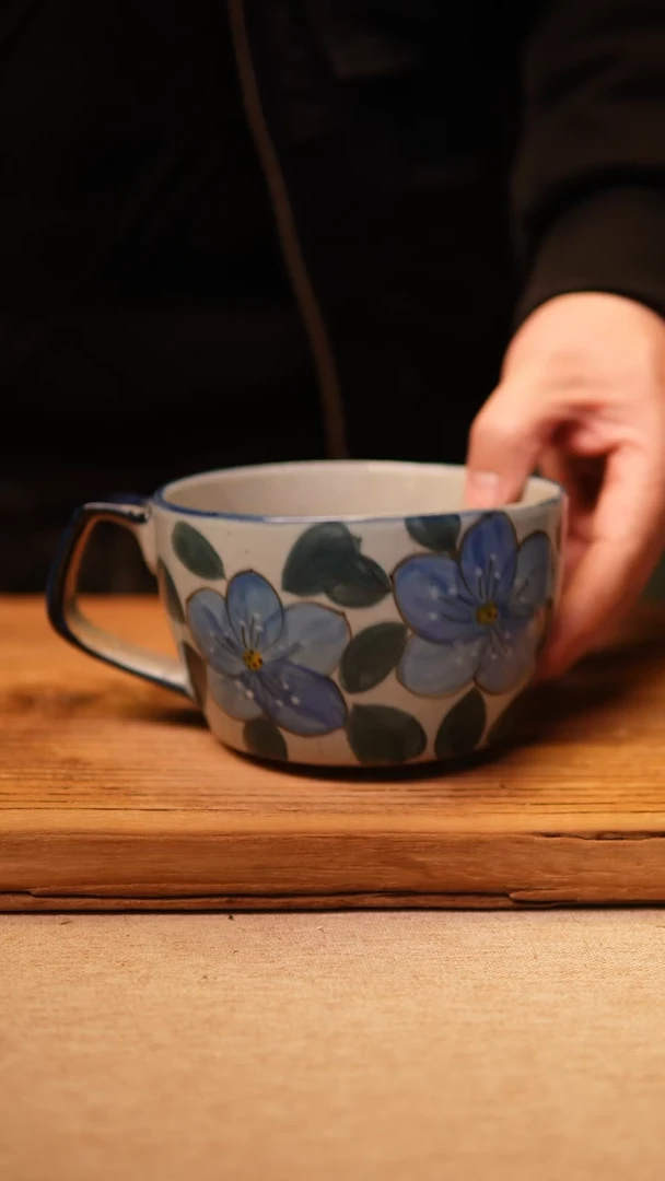 【闪购商品】@@陶园瓷舍@@纯手工手绘@高温釉下彩