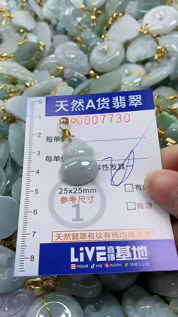 颈饰未镶嵌翡翠纯天然a货翡翠