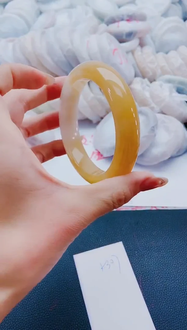 未镶嵌手镯石英质玉K307-66-67