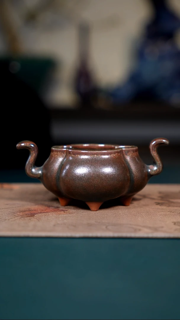 钧瓷原产地茶器摆件3