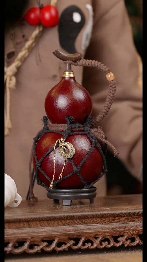 150号精品天然大漆酒葫芦一物一拍~