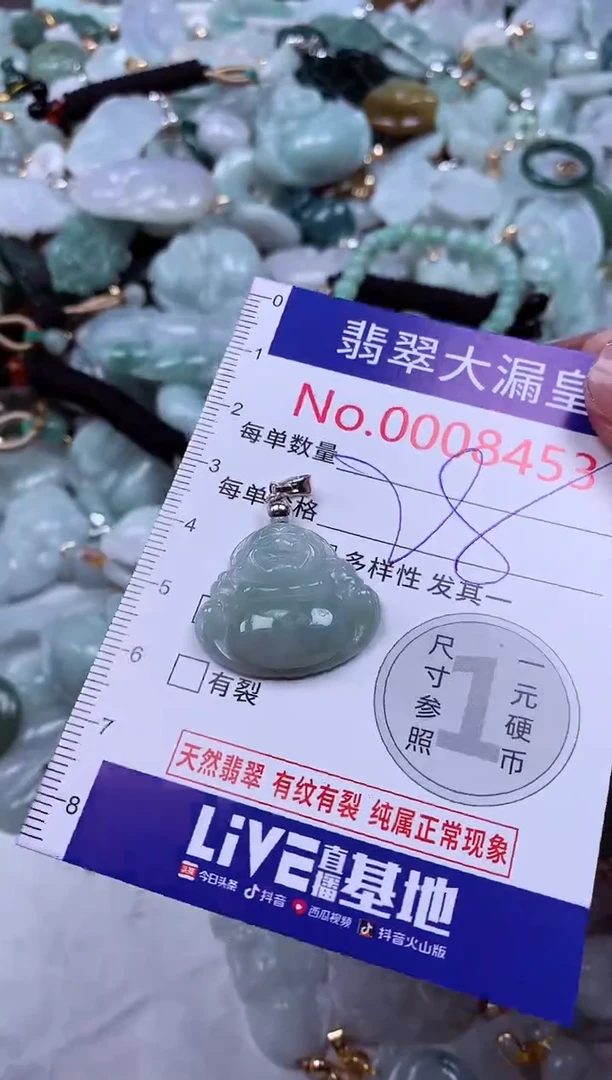 颈饰未镶嵌翡翠8453