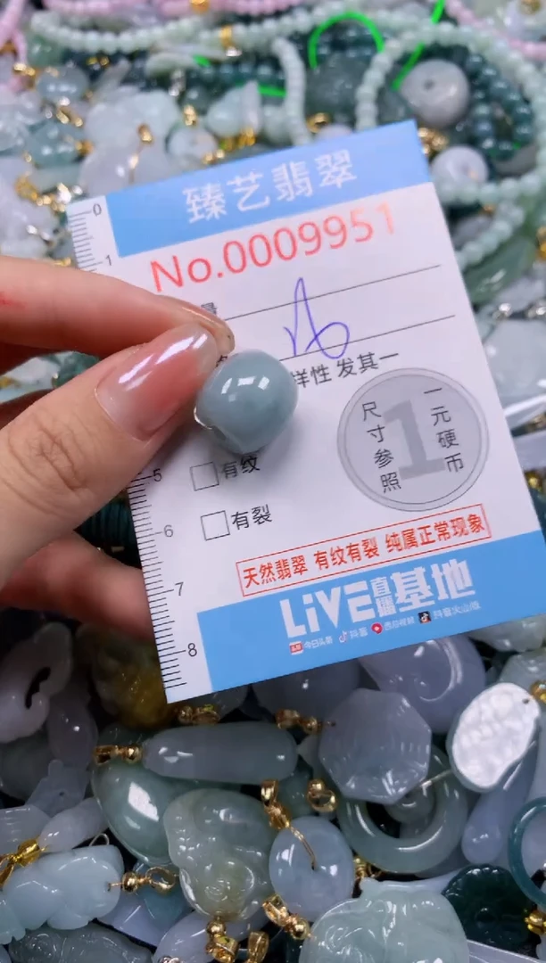 颈饰未镶嵌翡翠9951