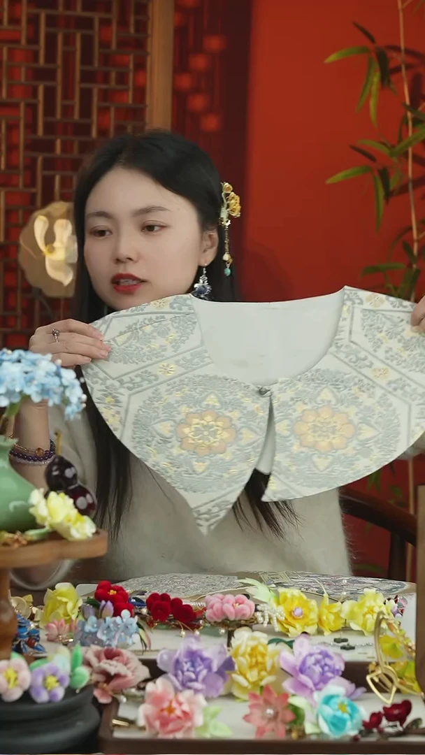 刺绣闪购纯手工非遗国风饰品