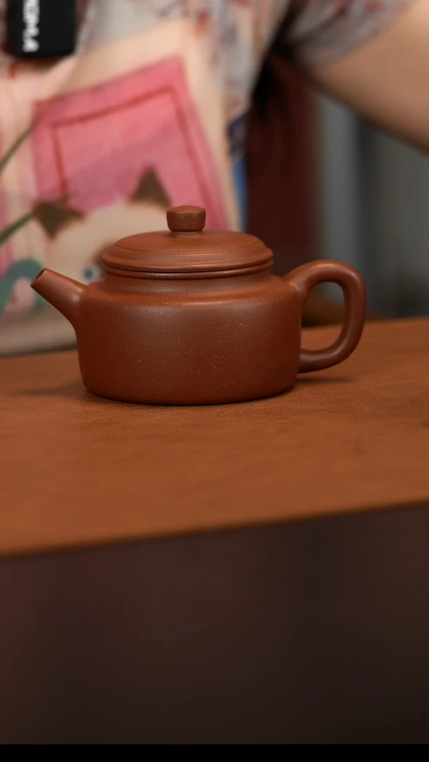原矿紫砂茶壶  200cc底槽清