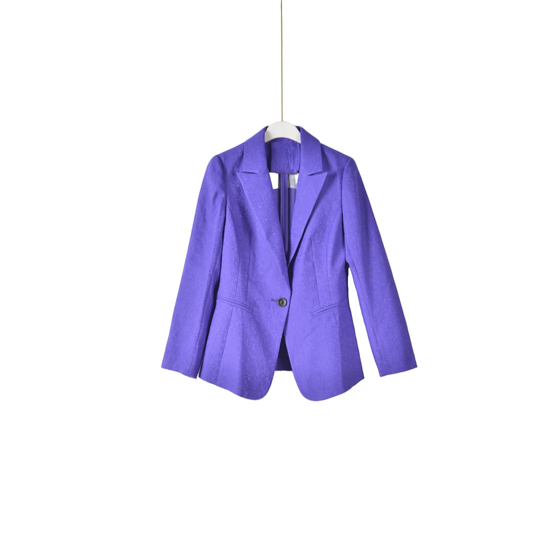 GPE2【专柜捡漏】深圳高端女装YYB-外套Y005-紫色正码