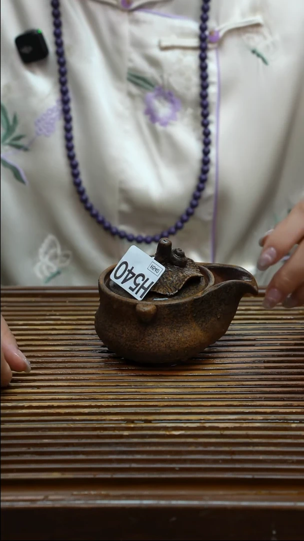 万古烧粗陶手工茶具
