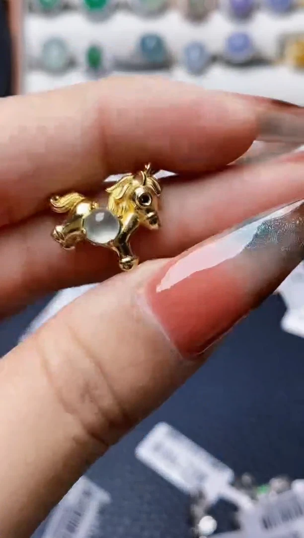 银S925镶嵌戒指翡翠2847