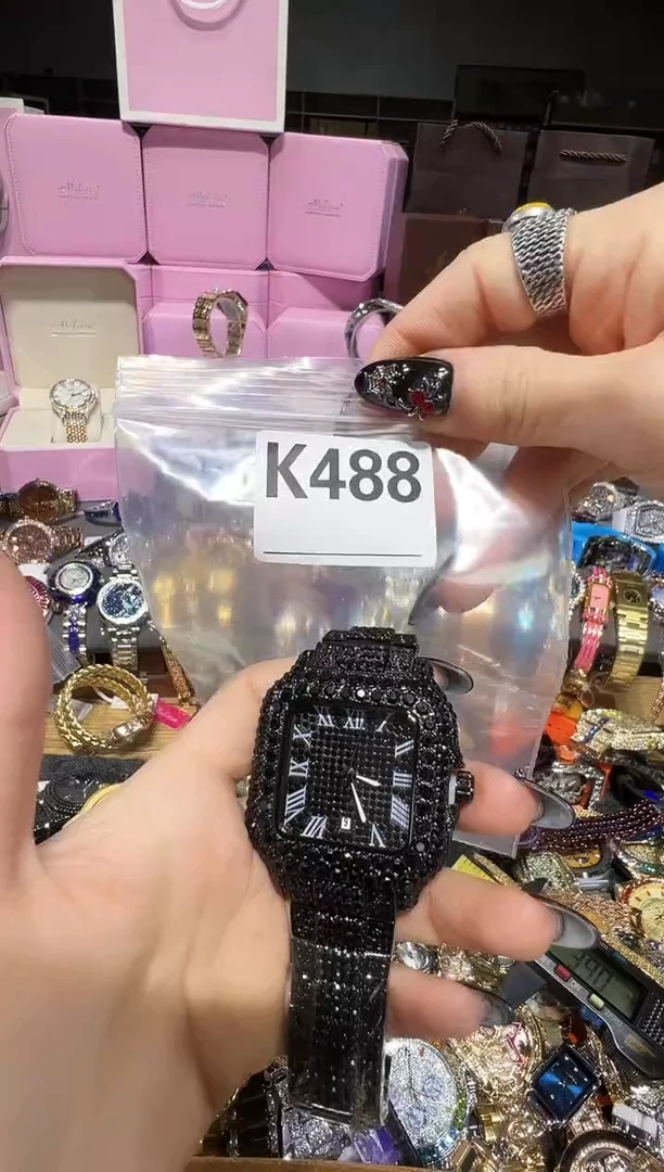 石英机芯不锈钢不锈钢直播定闪专用