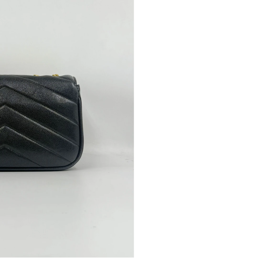 LQ-25年经典爆款真皮-信封黑色-3 0454