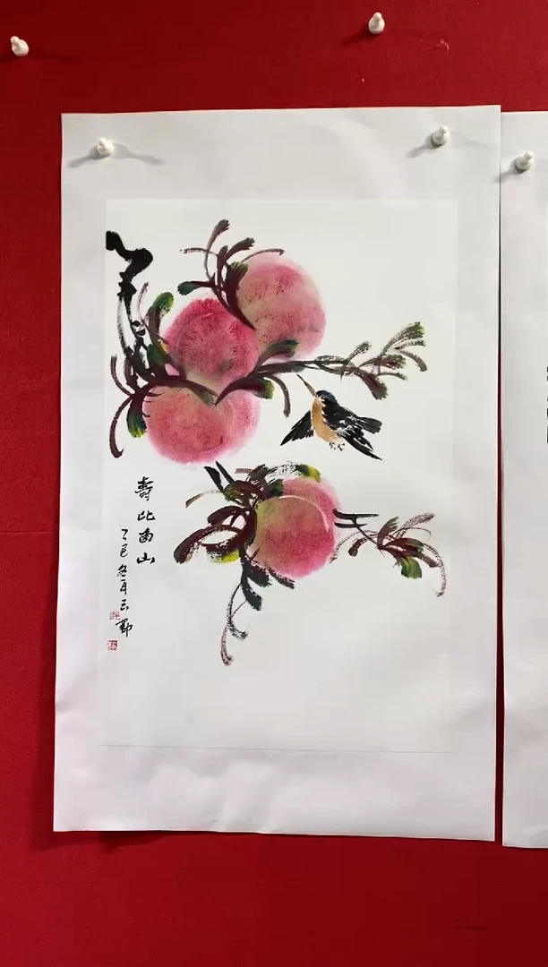 国画国画NYQ杰牛云勤老师作品