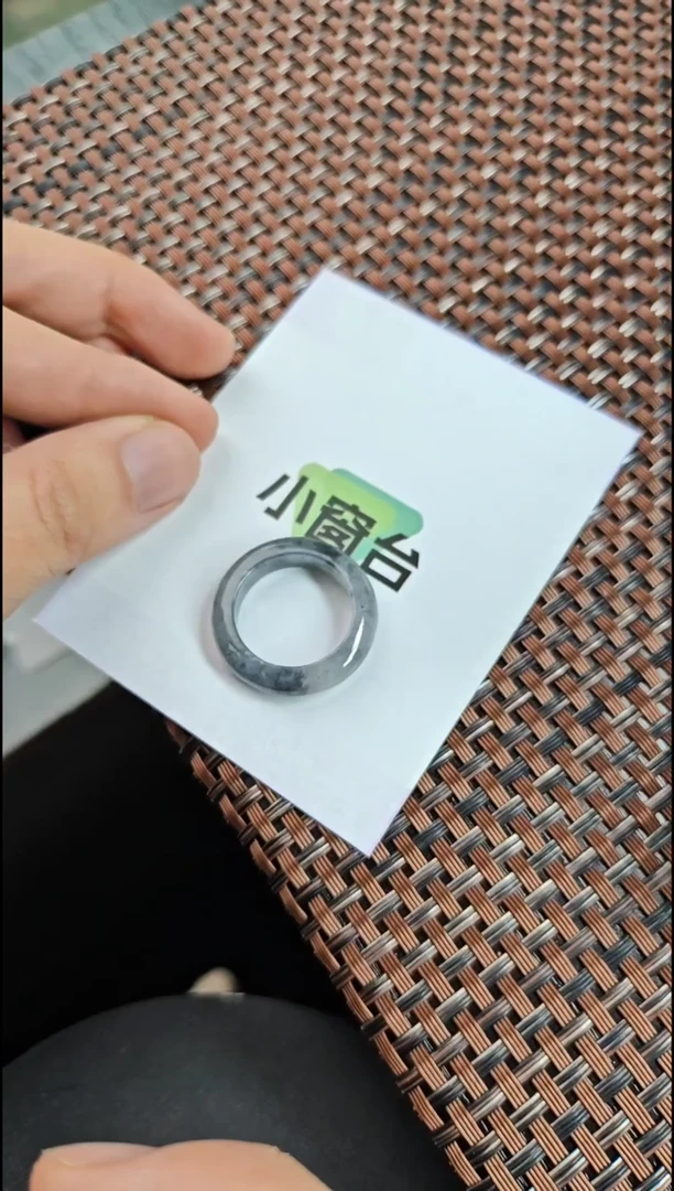 【闪购商品】翡翠戒圈未镶嵌2翡翠戒圈未耳饰21号