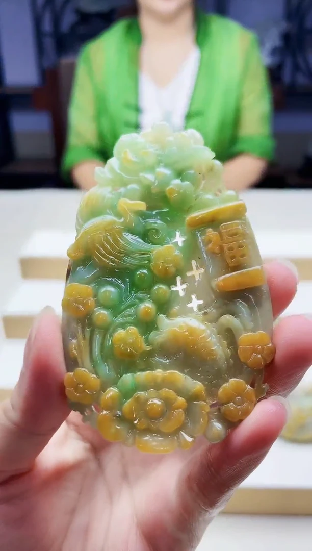 未镶嵌定制翡翠毛货09280279