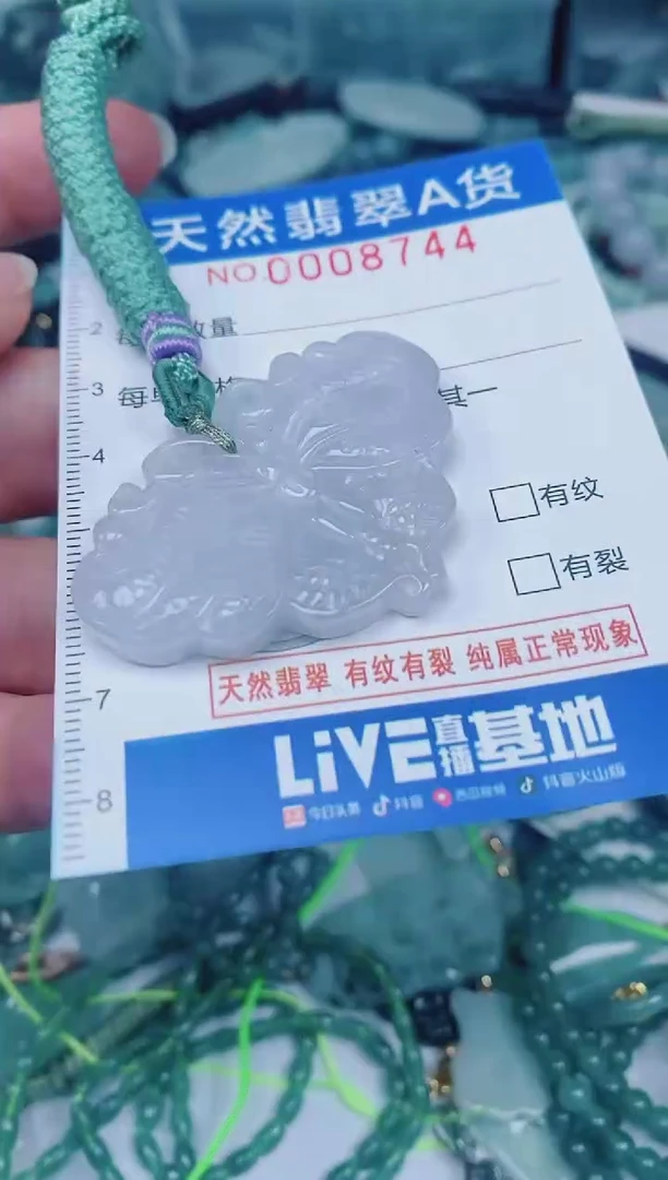 颈饰未镶嵌翡翠00008744