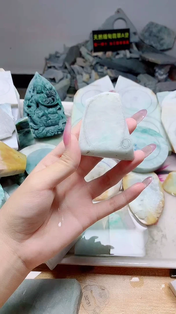 裸石翡翠天然缅甸翡翠A货