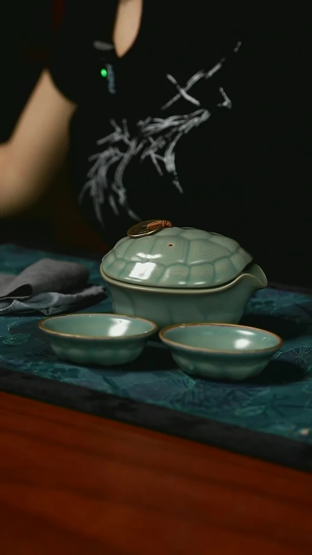 富甲一方 仿古釉 一级品  开片