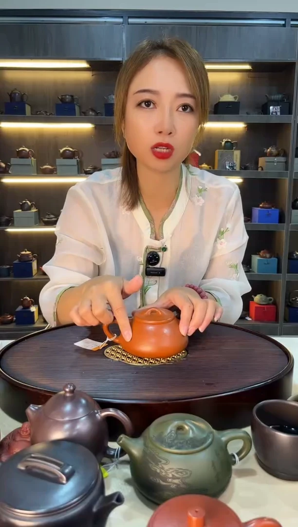 茶壶紫砂光器景舟石瓢 粗砂朱泥